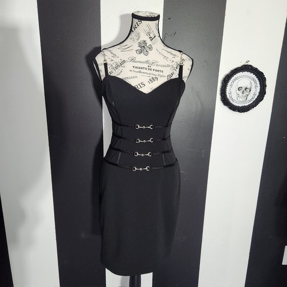 Nu-Mode Dresses & Skirts - Vintage Buckle Goth Dress